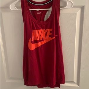 NIKE WOMENS MUSCLE shirt.
